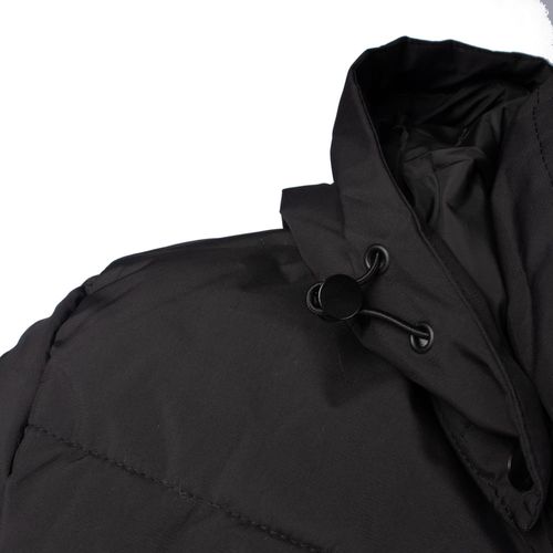 Jaqueta Masculina Sea Surf Puffer Capuz Estruturada Preto