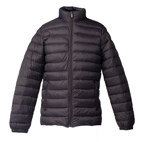 Jaqueta Masculina Sea Surf Puffer Gola Alta Cinza Escuro
