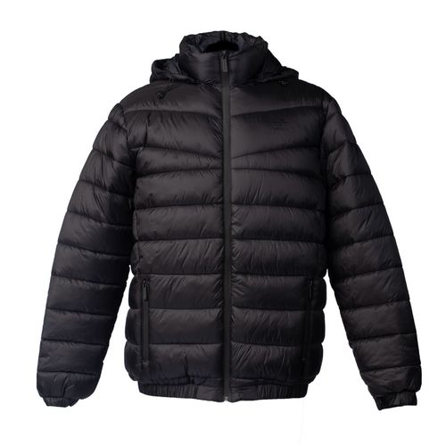 Jaqueta Masculina Mormaii Puffer Capuz Zíper Preto