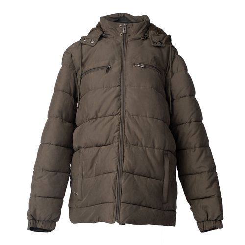Jaqueta Masculina Sea Surf Puffer Capuz Verde Escuro