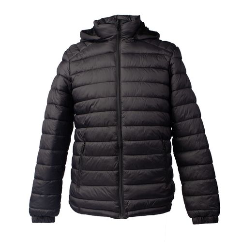 Jaqueta Masculina Sea Surf Puffer Capuz Preto