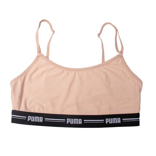 Top Feminino Puma Modal Alça Regulável Sustentação Nude