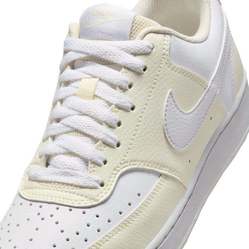Tênis Feminino Nike Court Vision Low Retrô Branco/Bege