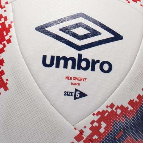 Bola Campo Umbro Neo Swerve Match Fifa Branco/Vermelho