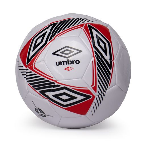 Bola Campo Umbro Ultra Costura Reforçada Branco/Vermelho