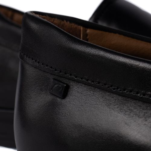 Sapato Masculino Pegada Strech Couro Preto