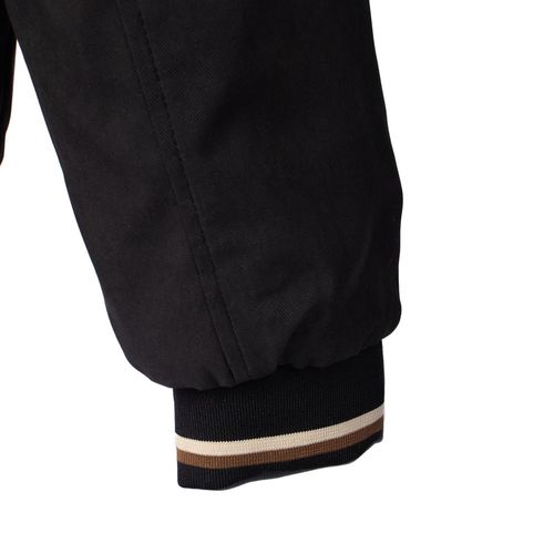 Jaqueta Masculina Dixie Bomber Ribana Listrada Preto