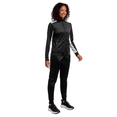 Conjunto Feminino Olympikus Agasalho Esportivo Preto