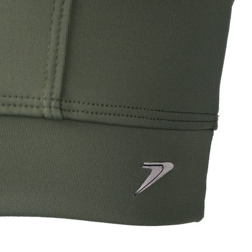 Cropped Feminino Poker Electra Compressão Verde Escuro