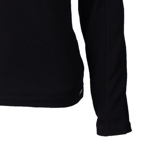 Blusa Feminina Giraffe Malha Básica Preto