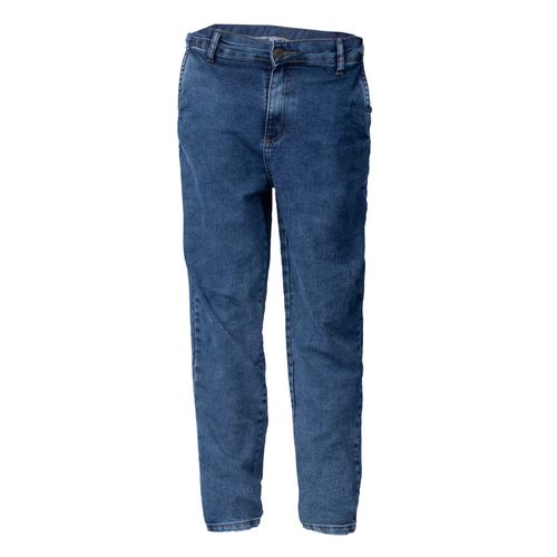 Calça Jeans Feminina Sawary Mom Cintura Alta Azul