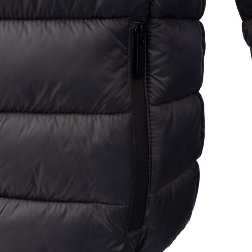Jaqueta Masculina Mormaii Puffer Capuz Zíper Cinza Escuro