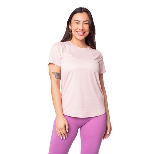 Camiseta Feminina Fila Basic Sports Rosa Claro