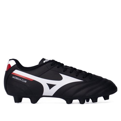 Chuteira Mizuno Morelia Club Campo Preto/Vermelho