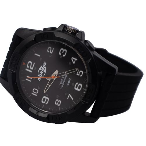 Relógio Masculino Mormaii Silicone MOPC21JAS/8L Preto