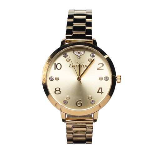 Relógio Feminino Condor Kit Pássaro CO2035NFQ/K4D Dourado