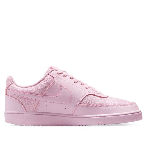 Tênis Feminino Nike Court Vision Renda Rosa Claro