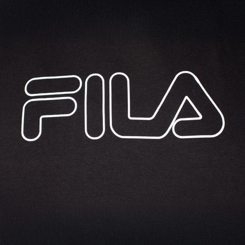 Moletom Feminino Fila Outline Winter Capuz Comfort Preto