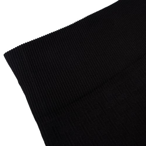 Legging Feminina #MO Peluciada Cós Alto Texturizada Preto