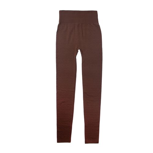 Legging Feminina #MO Peluciada Cós Alto Marrom