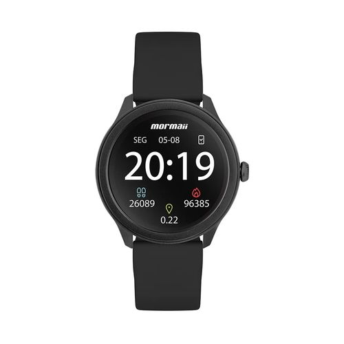 Relógio Unissex Mormaii Smartwatch Molifeuraa/8P Preto