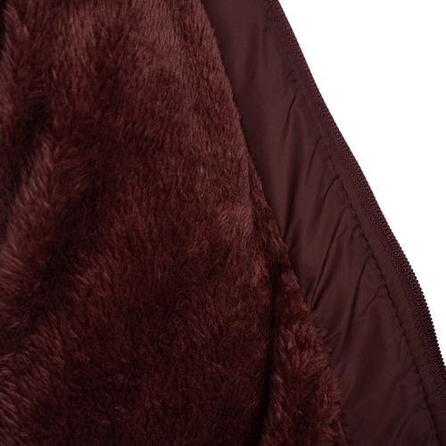 Jaqueta Puffer Feminina Sea Surf Plus Size Peluciada Vinho