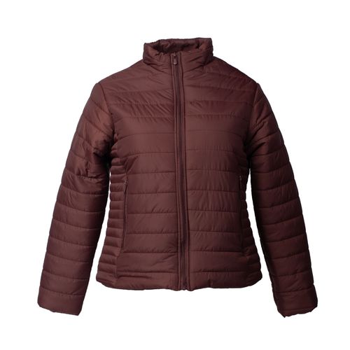 Jaqueta Puffer Feminina Sea Surf Plus Size Peluciada Vinho