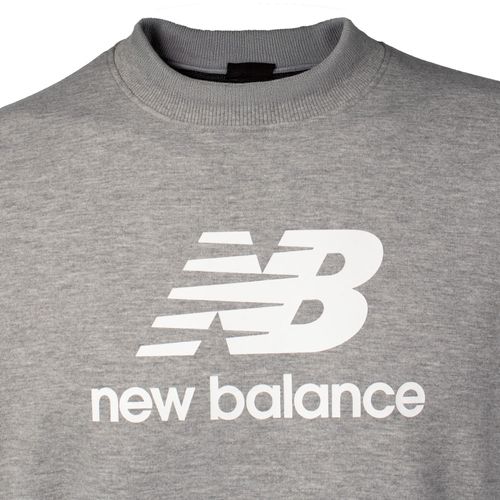 Moletom Masculino New Balance Essentials Basic Grafite
