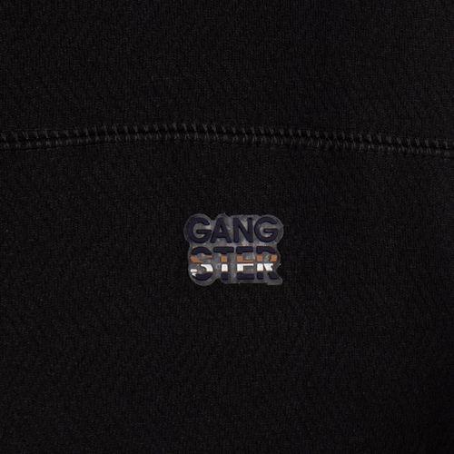 Moletom Masculino Gangster Estampa Texturizada Preto