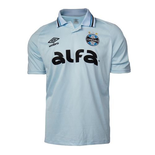 Camisa Masculina Umbro Grêmio Curta Azul Celeste