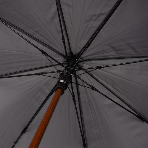 Guarda-Chuva Fazzoletti Automático Cabo Madeira Cinza