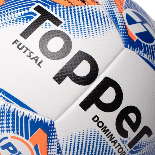 Bola Topper Futsal Dominator Laranja Azul