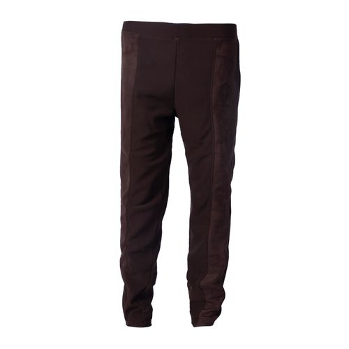 Calça Feminina City Lady Plus Size Montaria Camurça Café