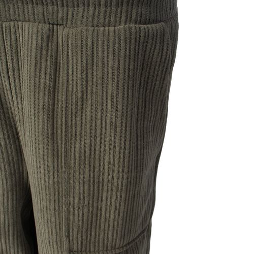 Calça Feminina Facinelli Cotelê Reta Verde Escuro