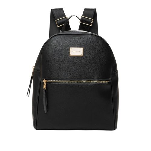 Mochila Feminina Rafitthy Grande Alças Personalizadas Preto