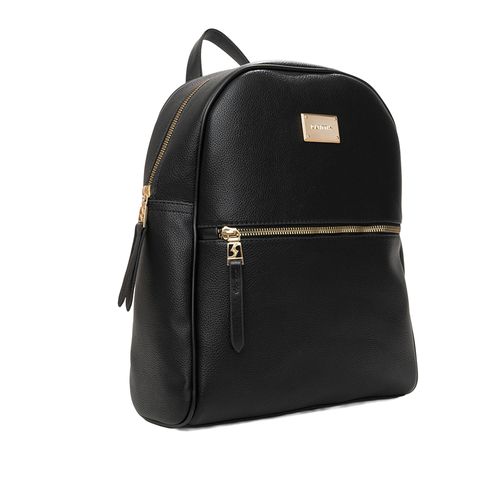 Mochila Feminina Rafitthy Grande Alças Personalizadas Preto