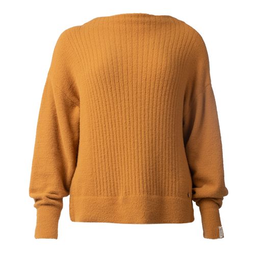 Blusa Feminina Biamar Tricot Fio Pluma Caramelo