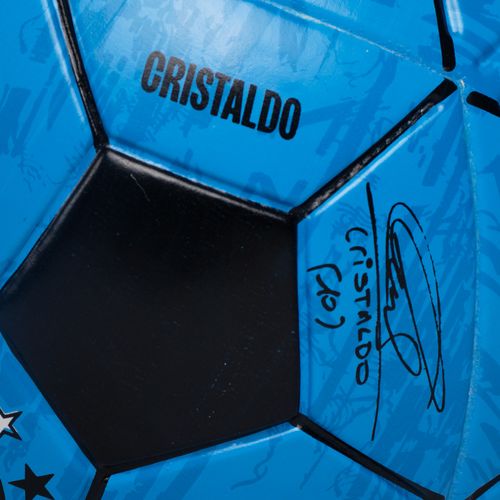 Bola Campo Dualt Grêmio Nº5 FBPA Assinaturas Azul/Preto
