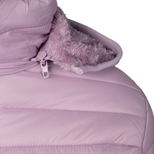 Jaqueta Feminina Eagle Rose Puffer Peluciado Lilás