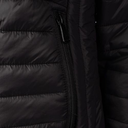 Jaqueta Feminina Eagle Rose Puffer Peluciado Preto