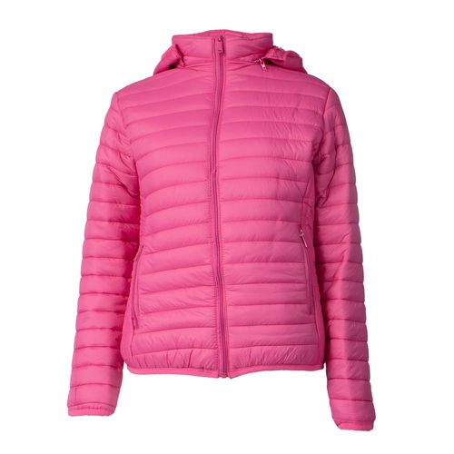 Jaqueta Feminina Eagle Rose Puffer Peluciado Rosa