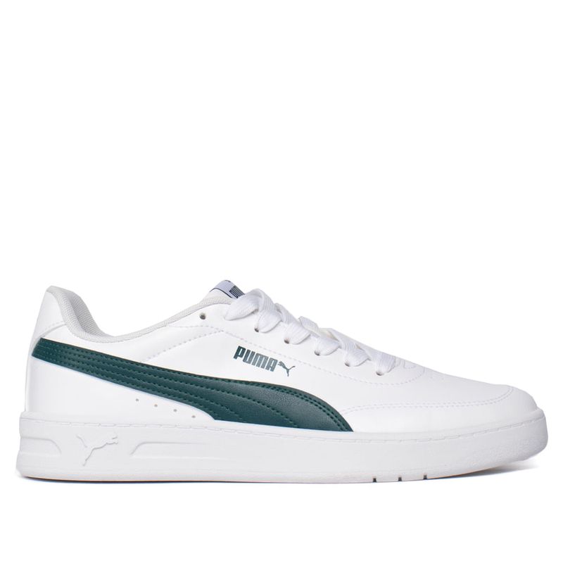 tenis-masculino-puma-404440-05-court-classic-clean-estilo-urbano-branco-verde-10.44918-a