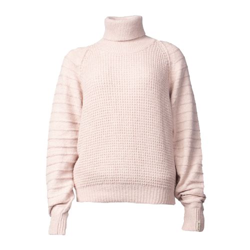 Blusa Feminina Biamar Tricot Texturizado Rosa Claro