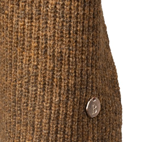 Cachecol Feminino Biamar Tricot Marrom Mescla