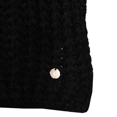 Cachecol Feminino Biamar Tricot Ponto Vazado Preto