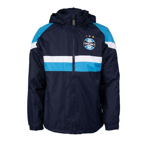 Jaqueta Masculina Lotus Dobby Poly Grêmio Marinho/Azul