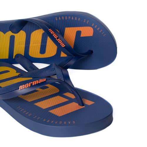 Chinelo Masculino Mormaii Tropical Tiras Azul