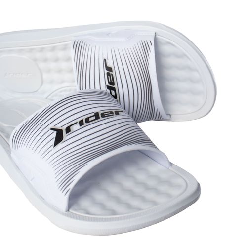 Chinelo Masculino Rider Step Slide Monobloco Branco