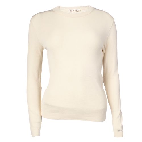 Blusa Feminina Biamar Básica Modal Bege Claro