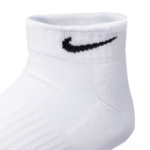Meia Unissex Nike Cushion 3 Pares Cano Médio Branco